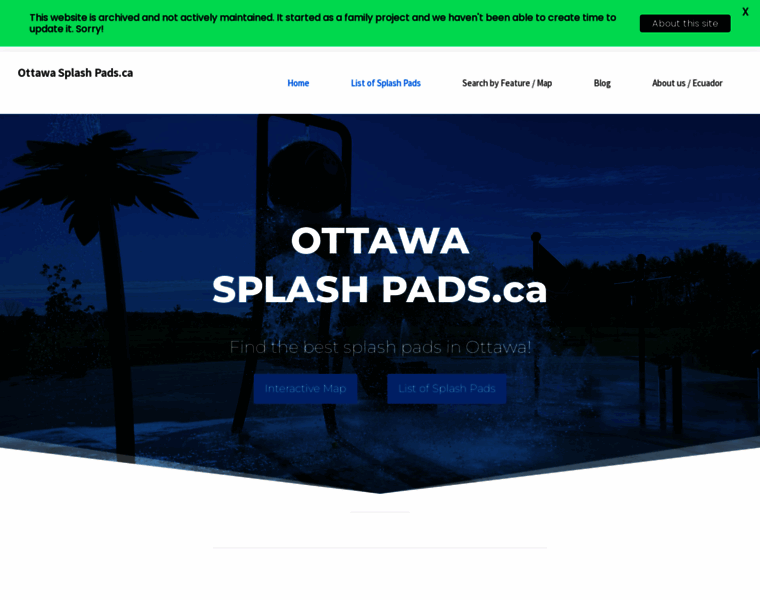 Ottawasplashpads.ca thumbnail