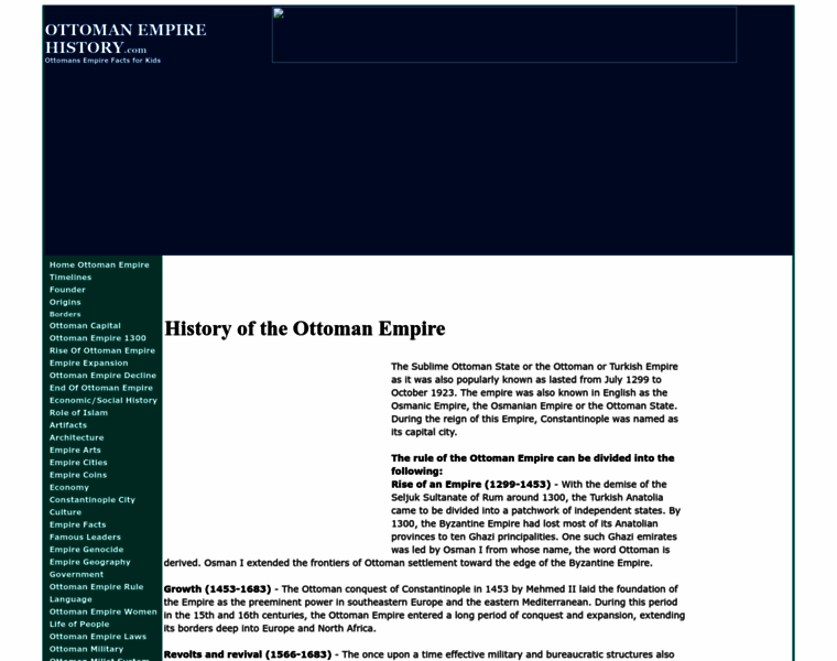 Ottomanempirehistory.com thumbnail