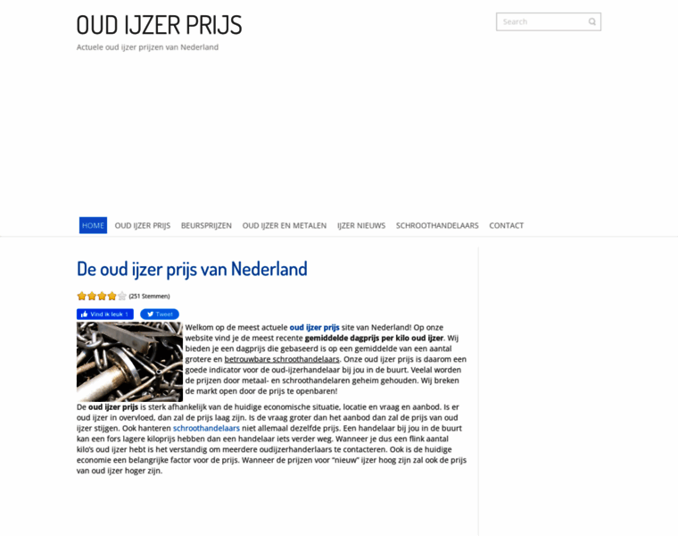 Oudijzer-prijs.nl thumbnail