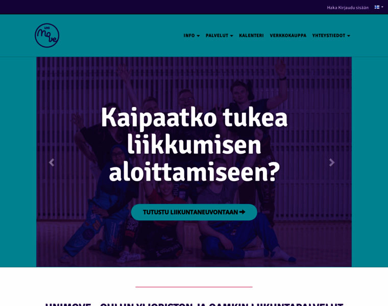 Oulunkorkeakoululiikunta.fi thumbnail