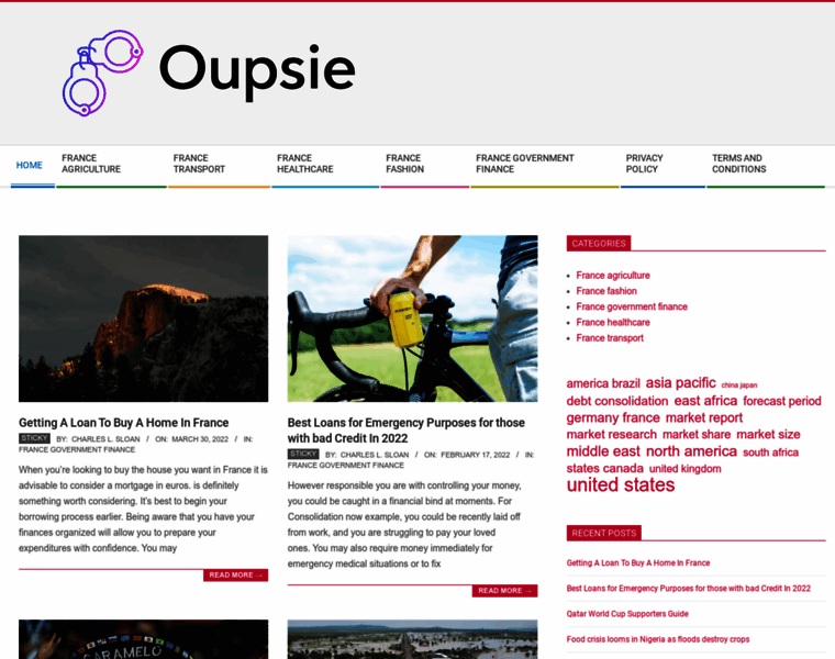Oupsie.info thumbnail