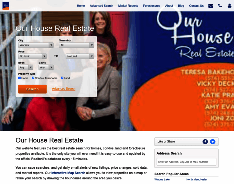 Ourhouserealestate.com thumbnail
