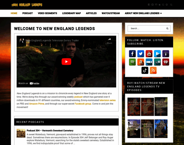 Ournewenglandlegends.com thumbnail