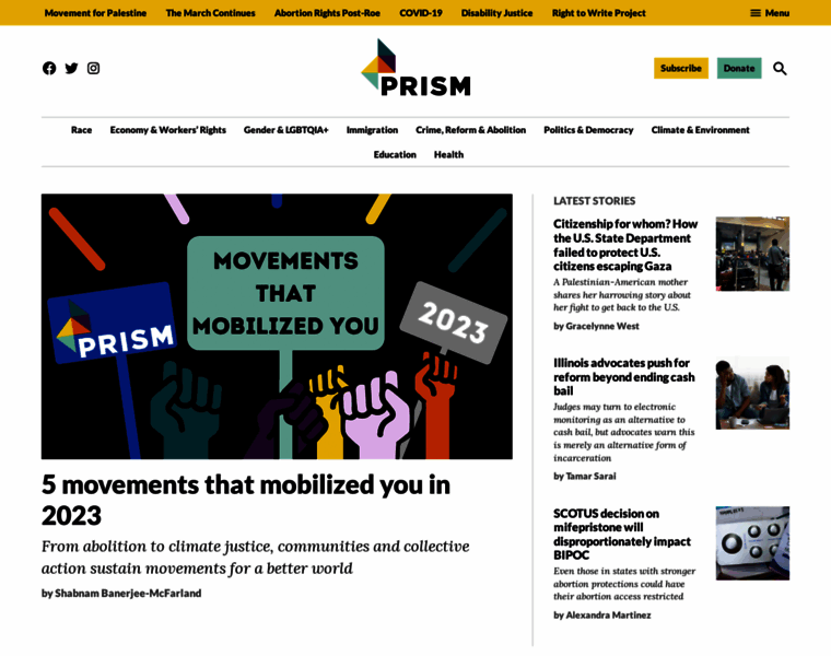 Ourprism.org thumbnail