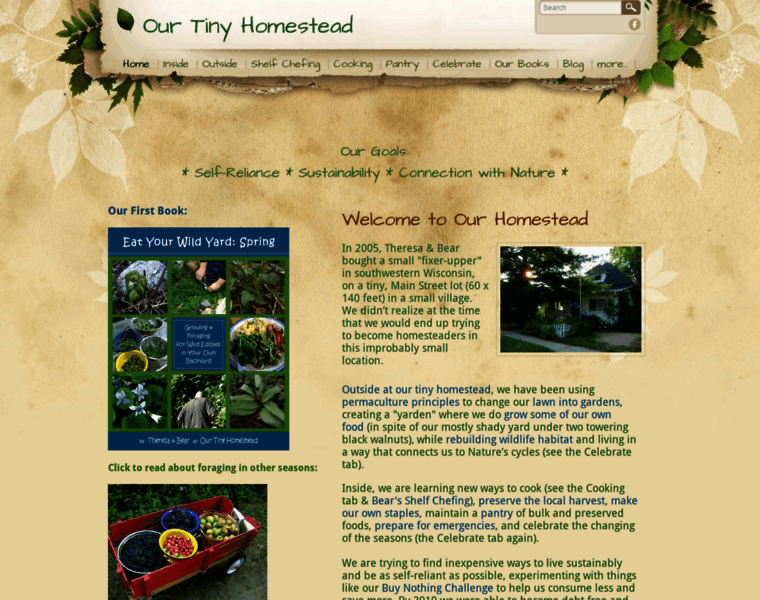 Ourtinyhomestead.com thumbnail