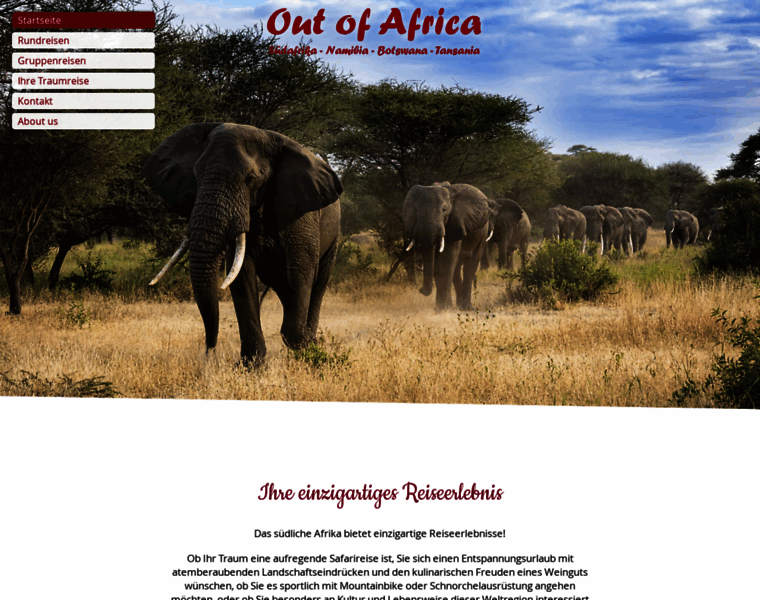 Out-of-africa.net thumbnail