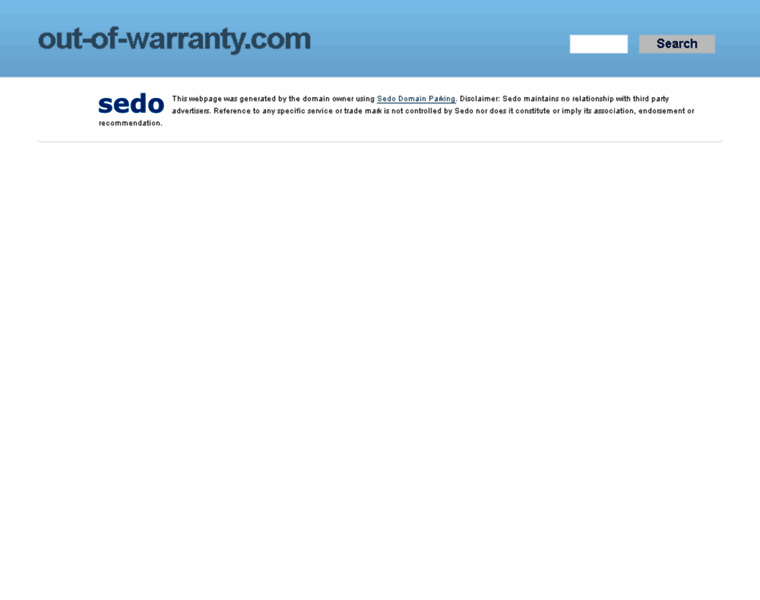 Out-of-warranty.com thumbnail