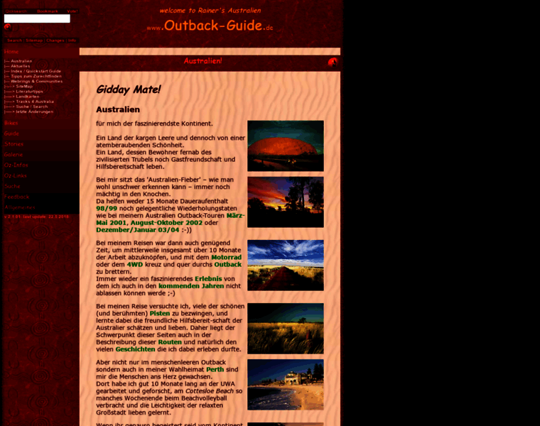 Outback-guide.de thumbnail