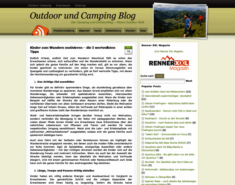 Outdoor-camping-blog.de thumbnail