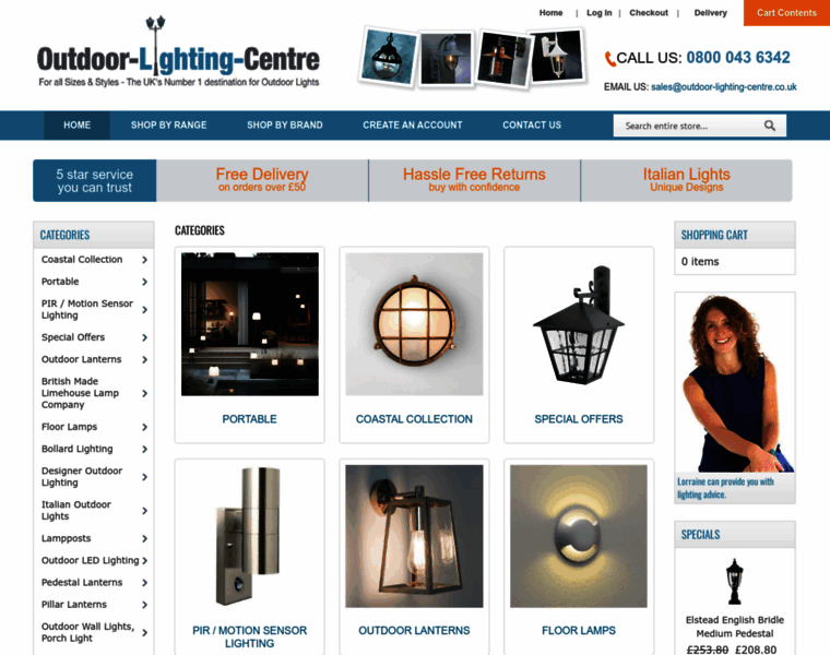 Outdoor-lighting-centre.co.uk thumbnail