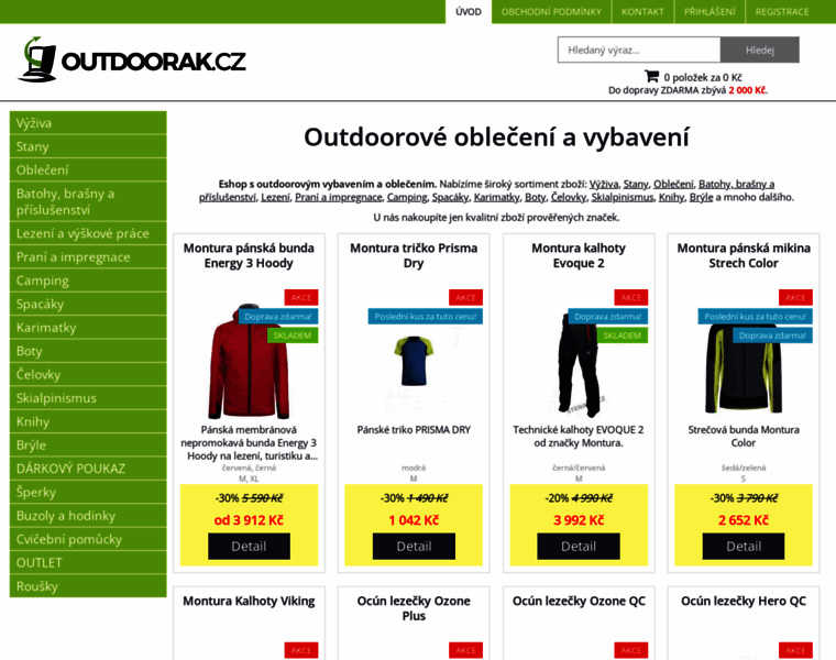 Outdoorak.cz thumbnail
