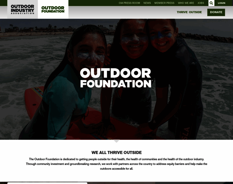 Outdoorfoundation.org thumbnail