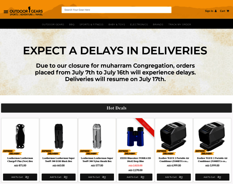 Outdoorgears.ae thumbnail Outdoorgears.ae thumbnail