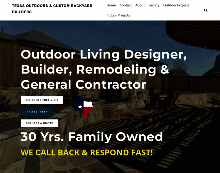 Outdoorlivingcontractortx.com thumbnail