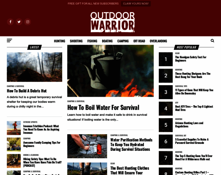 Outdoorwarrior.com thumbnail