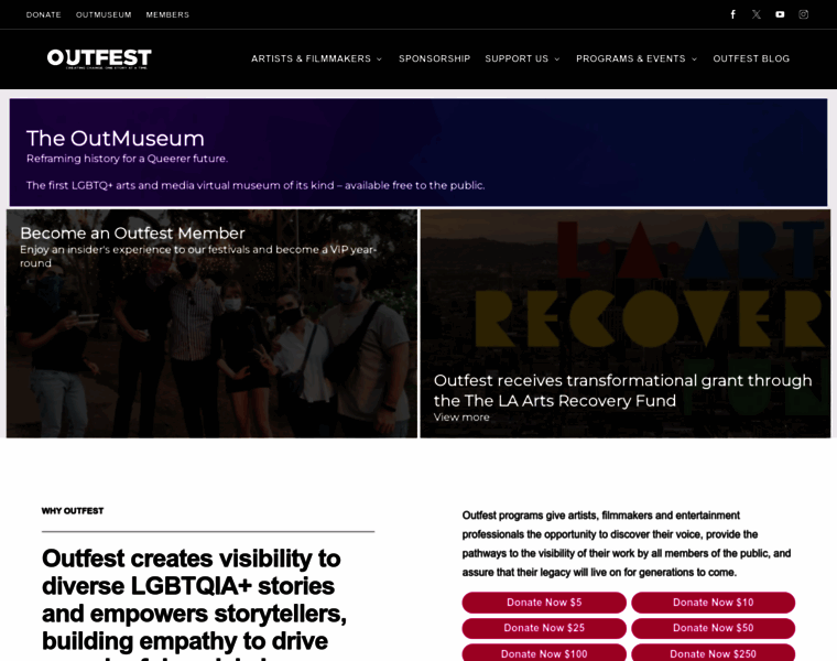Outfest.org thumbnail