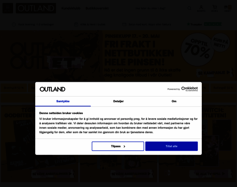 Outland.no thumbnail
