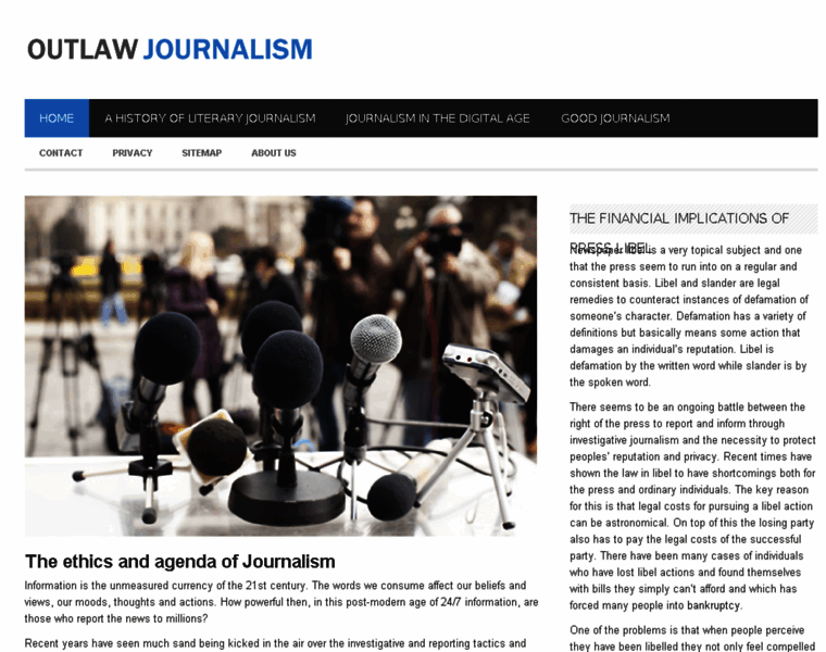 Outlawjournalism.com thumbnail