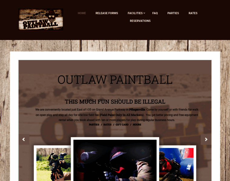 Outlawpaintballfield.com thumbnail
