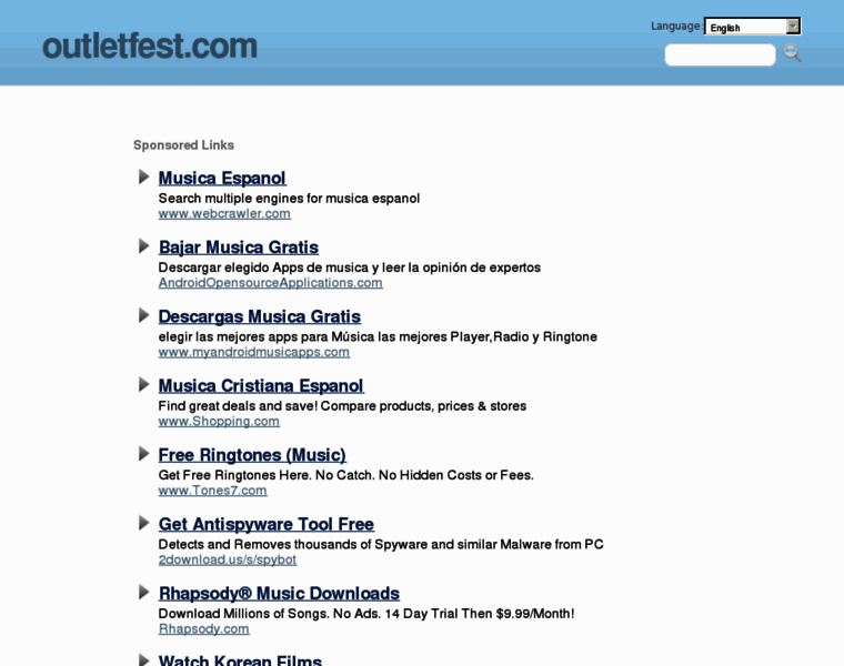 Outletfest.com thumbnail