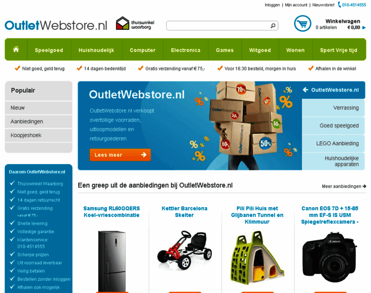 Outletwebstore.nl thumbnail