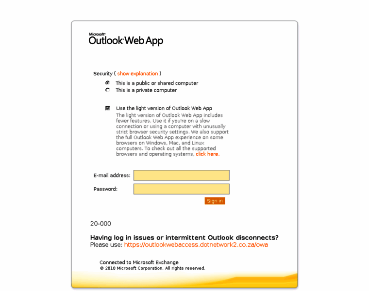 Outlookwebaccess.dotnetwork2.co.za thumbnail Outlookwebaccess.dotnetwork2.co.za thumbnail