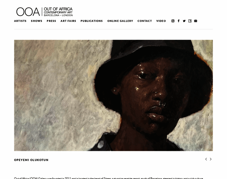 Outofafricagallery.com thumbnail