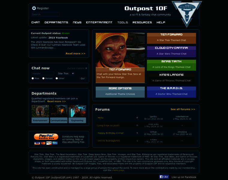 Outpost10f.com thumbnail Outpost10f.com thumbnail