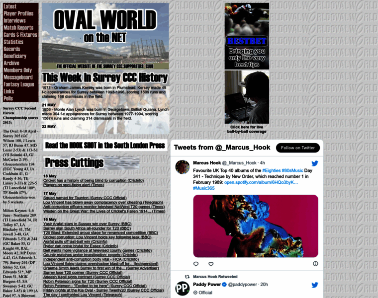 Ovalworld-online.com thumbnail