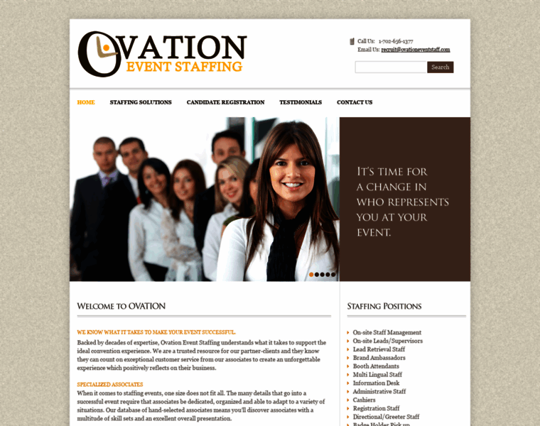 Ovationeventstaff.com thumbnail