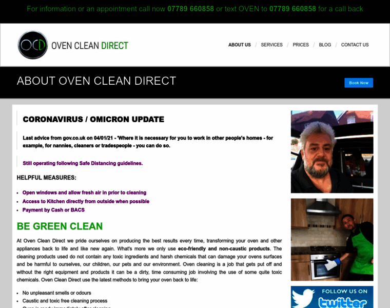 Ovencleandirect.co.uk thumbnail