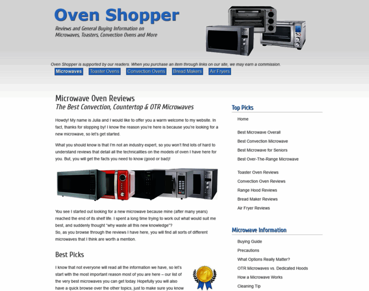 Ovenshopper.com thumbnail
