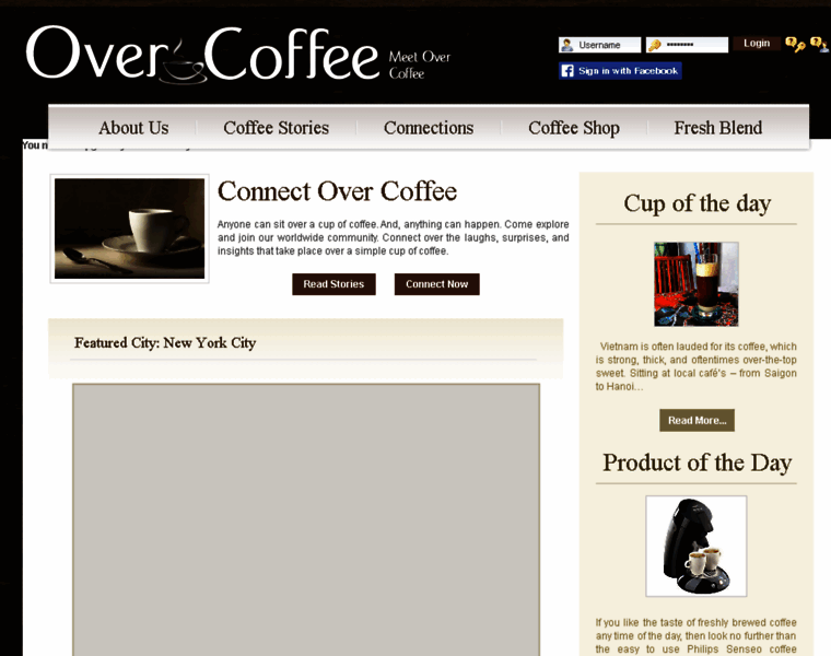 Over-coffee.com thumbnail