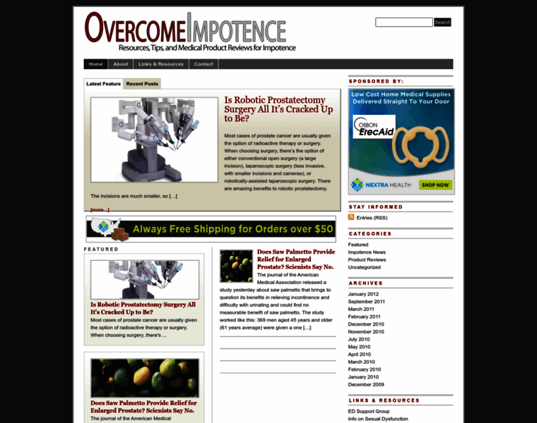Overcomeimpotence.net thumbnail