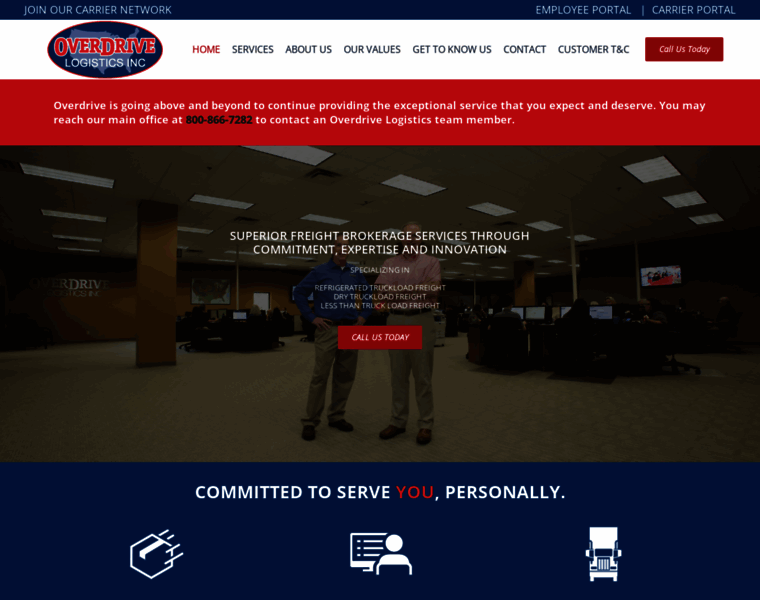 Overdrivelogistics.com thumbnail