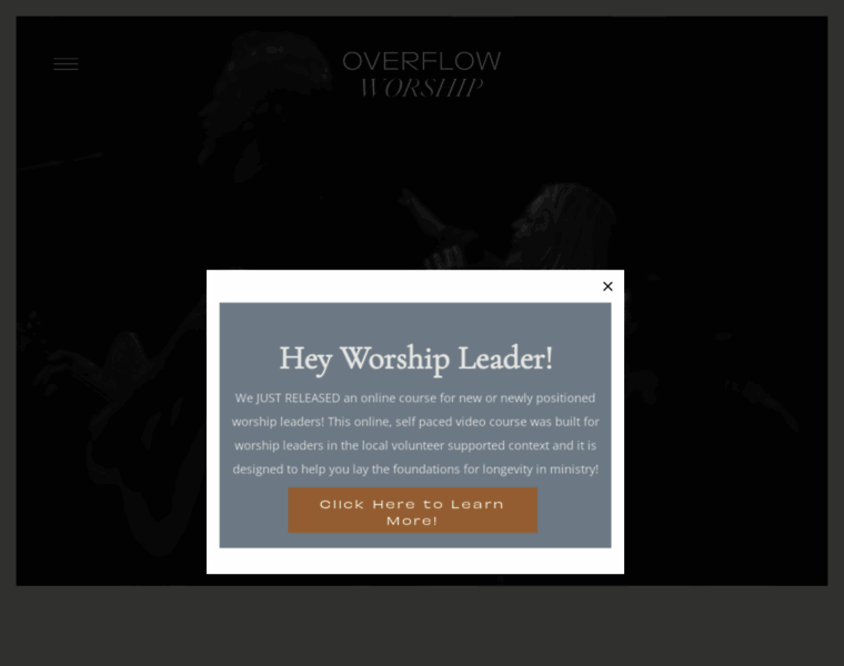 Overflowworship.com thumbnail