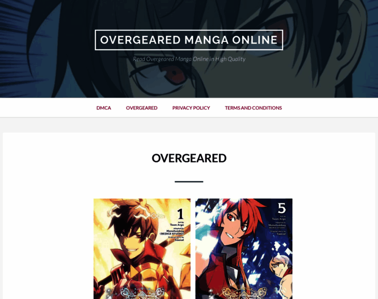 Overgeared-manga.site thumbnail