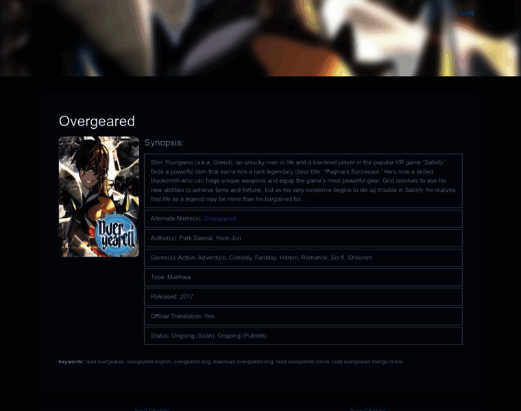Overgearedmanga.club thumbnail Overgearedmanga.club thumbnail