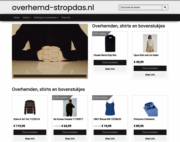 Overhemd-stropdas.nl thumbnail