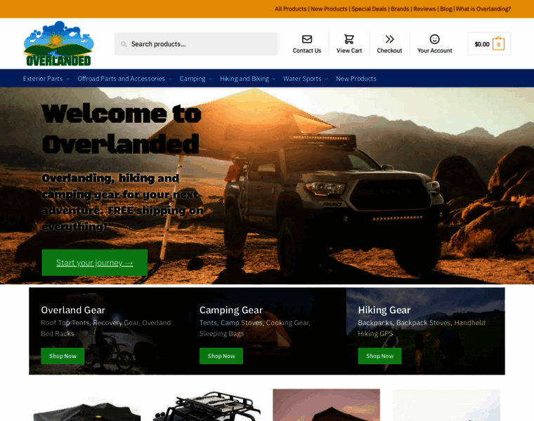 Overlanded.com thumbnail Overlanded.com thumbnail