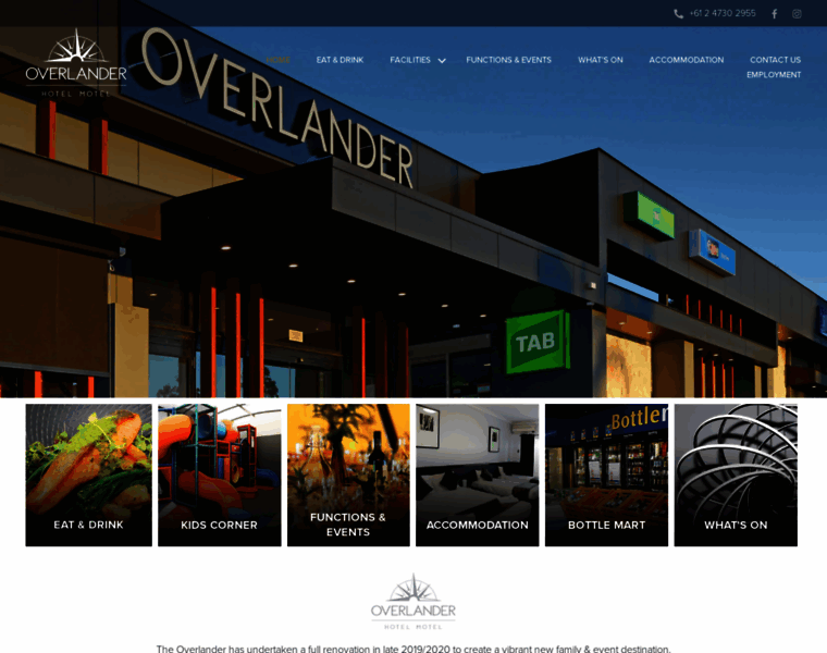 Overlanderhotel.com.au thumbnail