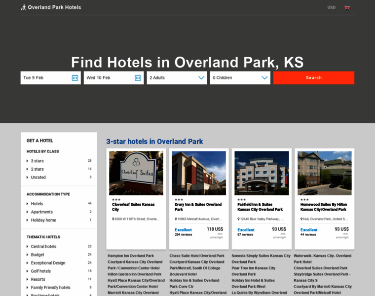 Overlandpark-hotels.com thumbnail