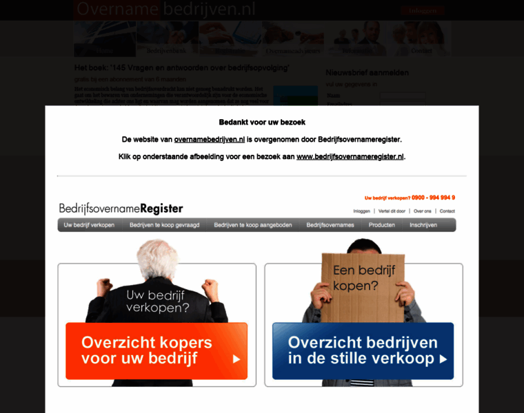 Overnamebedrijven.nl thumbnail