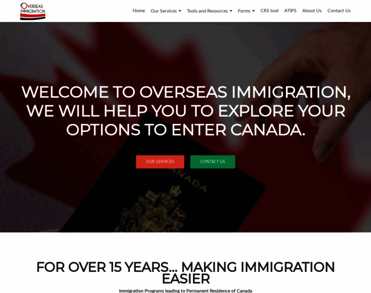 Overseasimmigration.com thumbnail