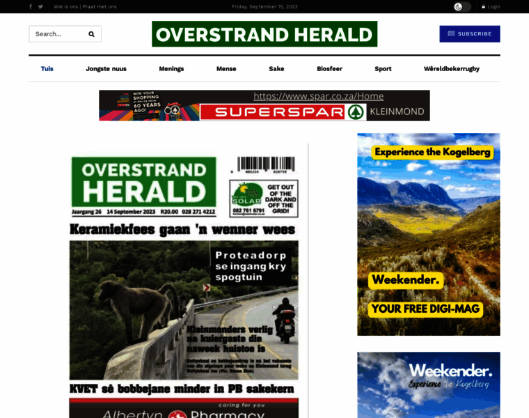 Overstrandherald.co.za thumbnail