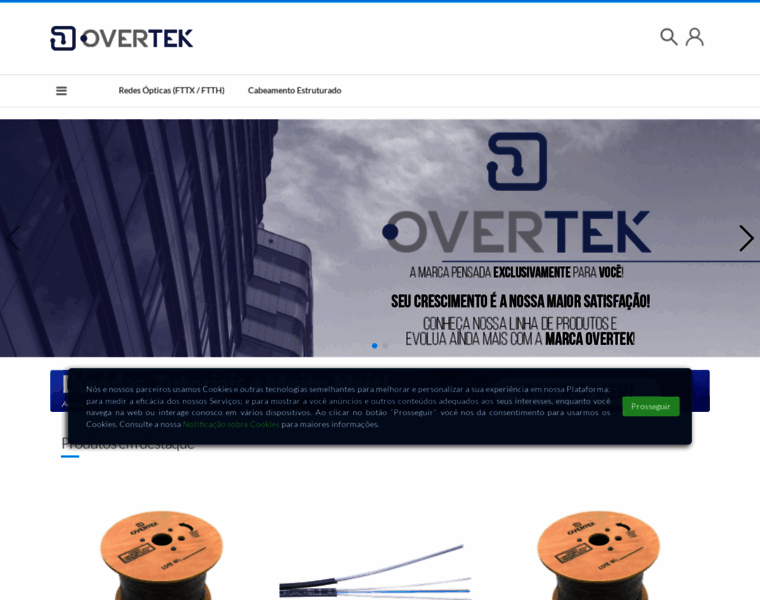 Overtek.com.br thumbnail