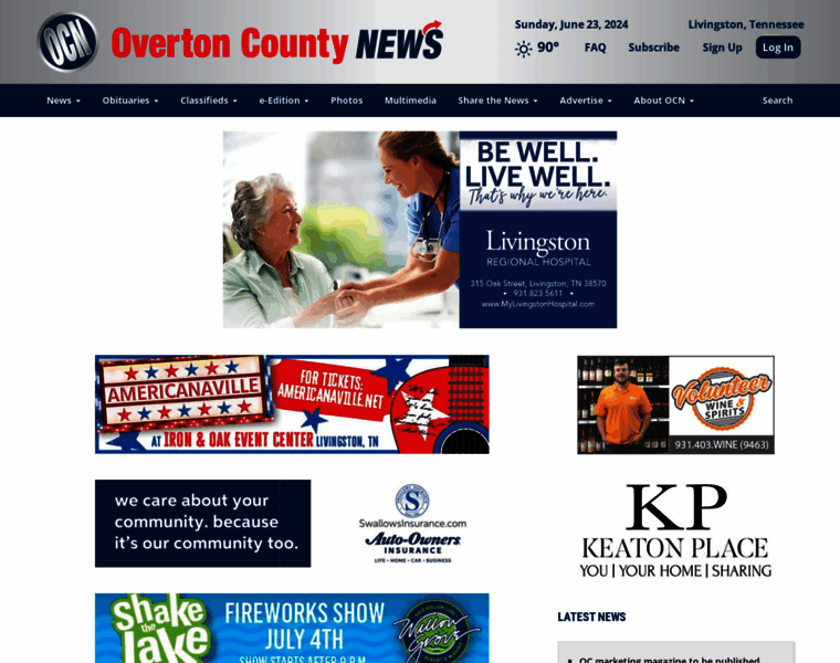 Overtoncountynews.com thumbnail