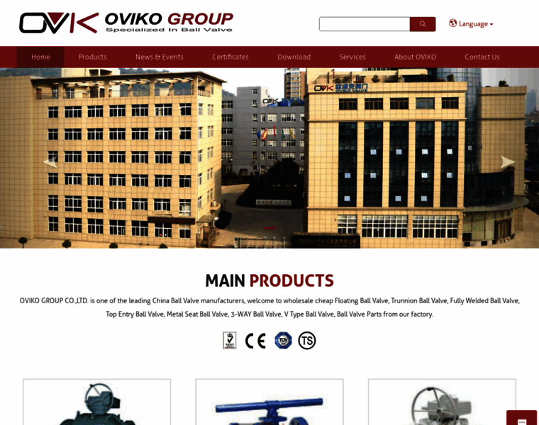 Oviko-ballvalve.com thumbnail