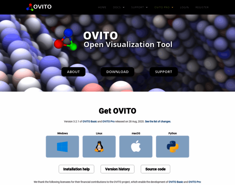 Ovito.org thumbnail