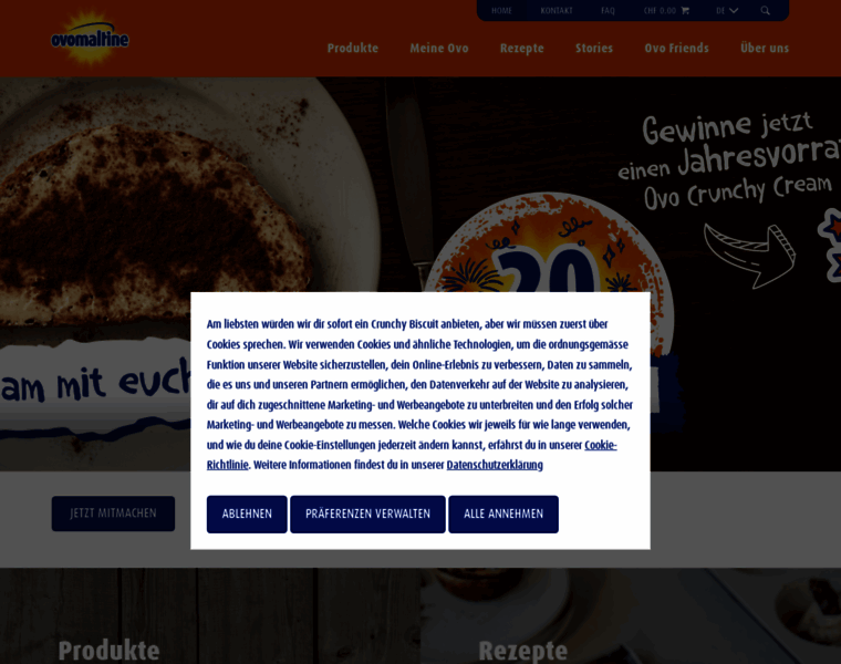 Ovomaltine.ch thumbnail Ovomaltine.ch thumbnail